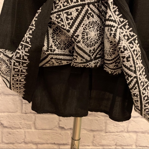 Three Pink Hearts Embroidered Lined Dress - Picture 6 of 11